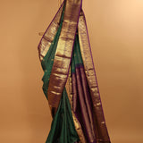 Pure Kanjivaram Silk hand woven saree