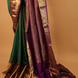 Pure Kanjivaram Silk hand woven saree