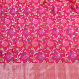 Banarasi Handloom pure katan Silk Kadwa saree