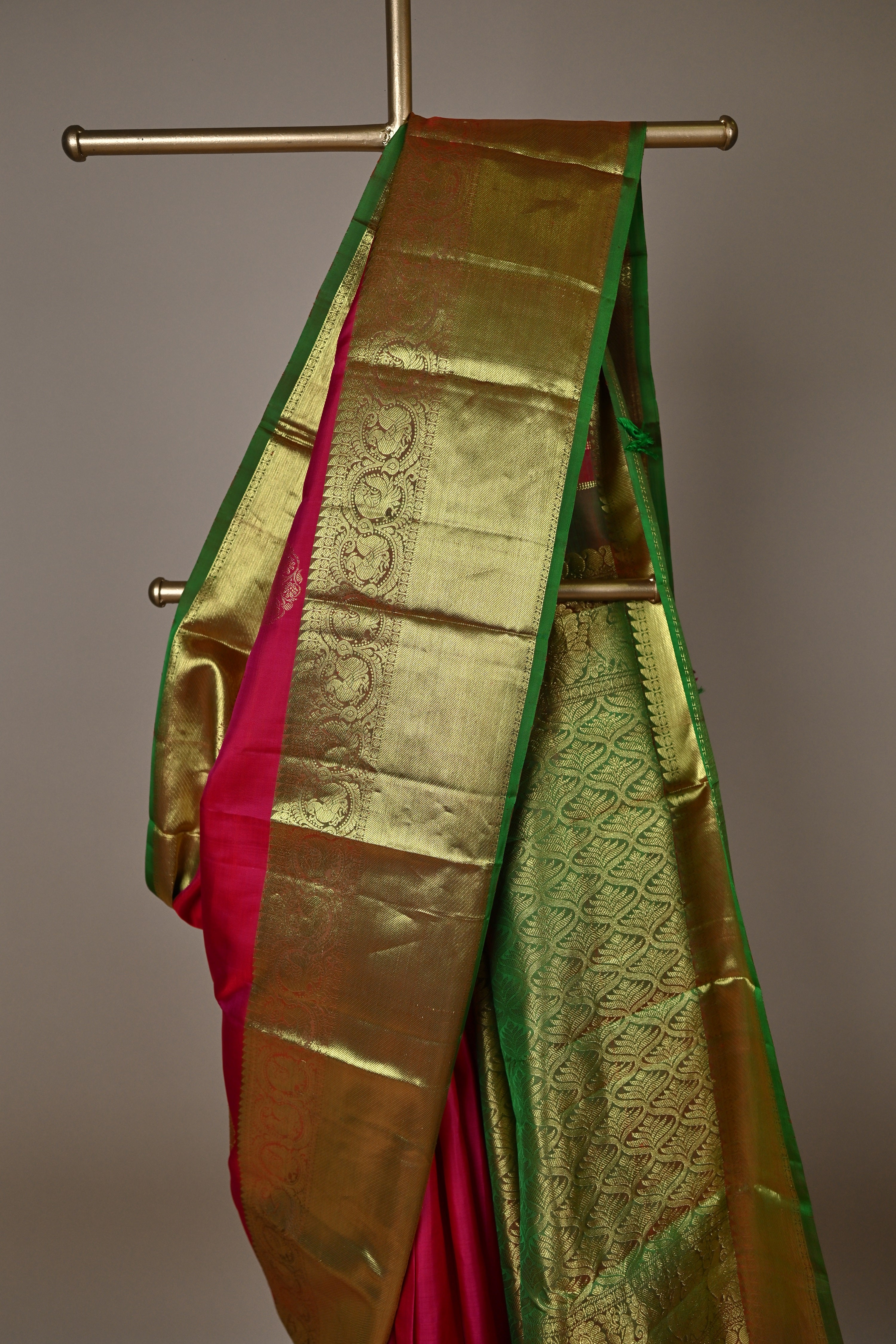 Pure Kanjivaram hand woven Silk saree