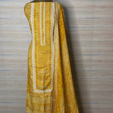 Summer cool Mustard designer suit dupatta