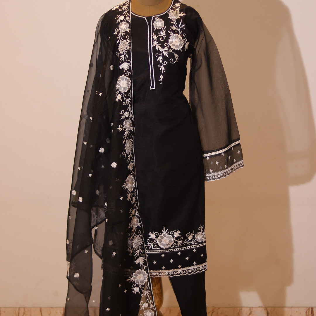 Black stunning salwar suit