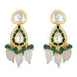 Gold Plated Kundan Earrings