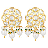 Gold Plated Kundan Earrings