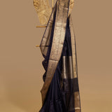 Luxurious Organza Banarasi Saree  for Special Occasions